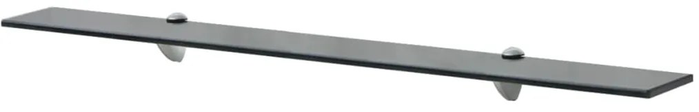 Prateleira flutuante vidro 90x20 cm 8 mm