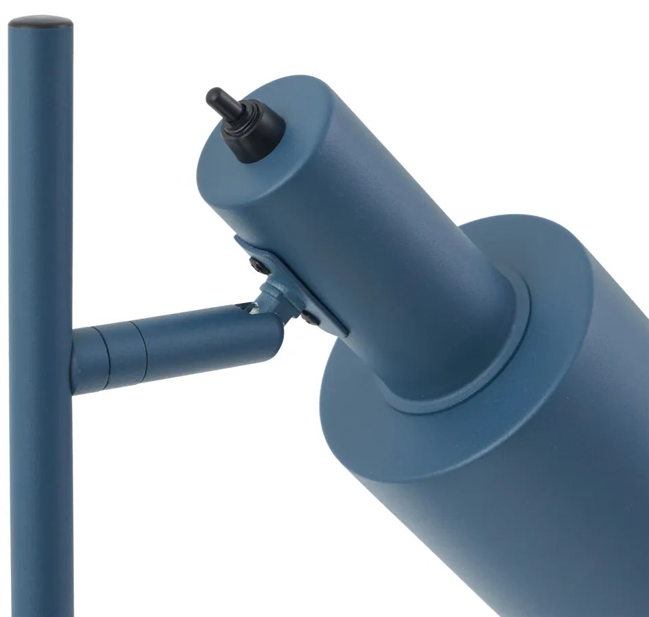 Candeeiro de mesa moderno azul - Stijn