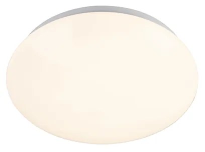 Candeeiro de teto moderno branco com LED 8W - Tiho Moderno