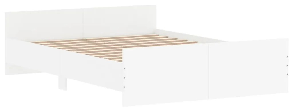 Estrutura de Cama Moona - 135x190 cm - Branco - Design Moderno