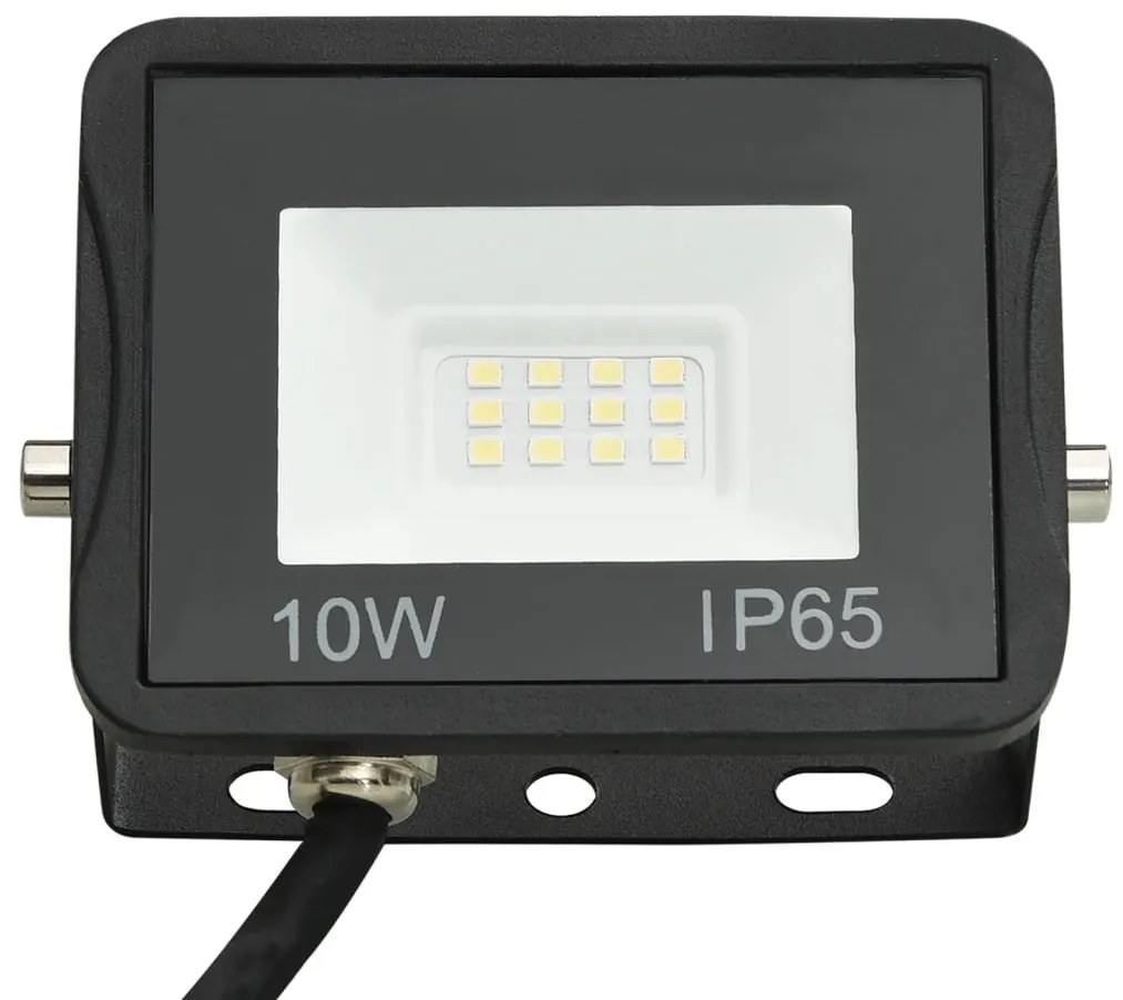 Projetores c/ iluminação LED 2 pcs 10 W branco frio