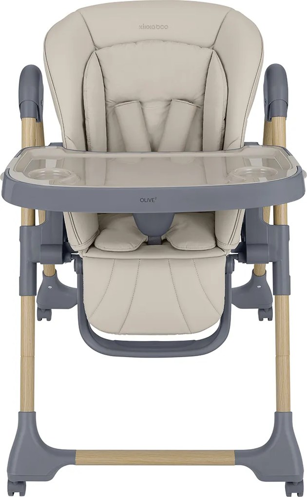 Cadeira refeição de bebé Olive 2 cor Bege