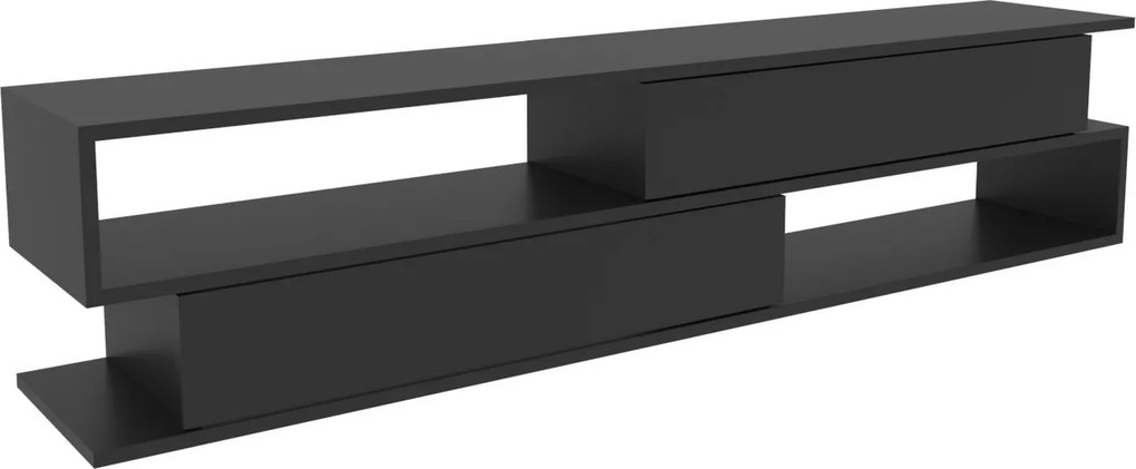 Móvel TV Cortez – Antracite – 160 cm x 35,3 cm x 38,6 cm