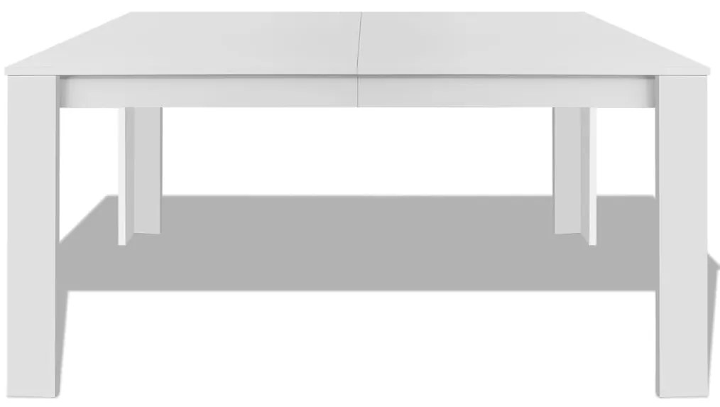 Mesa de jantar 140x80x75 cm branco