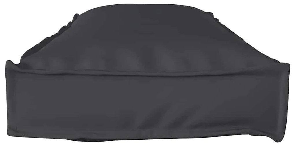 Almofada para Palete Preta 120x40x8 cm, Tecido Oxford