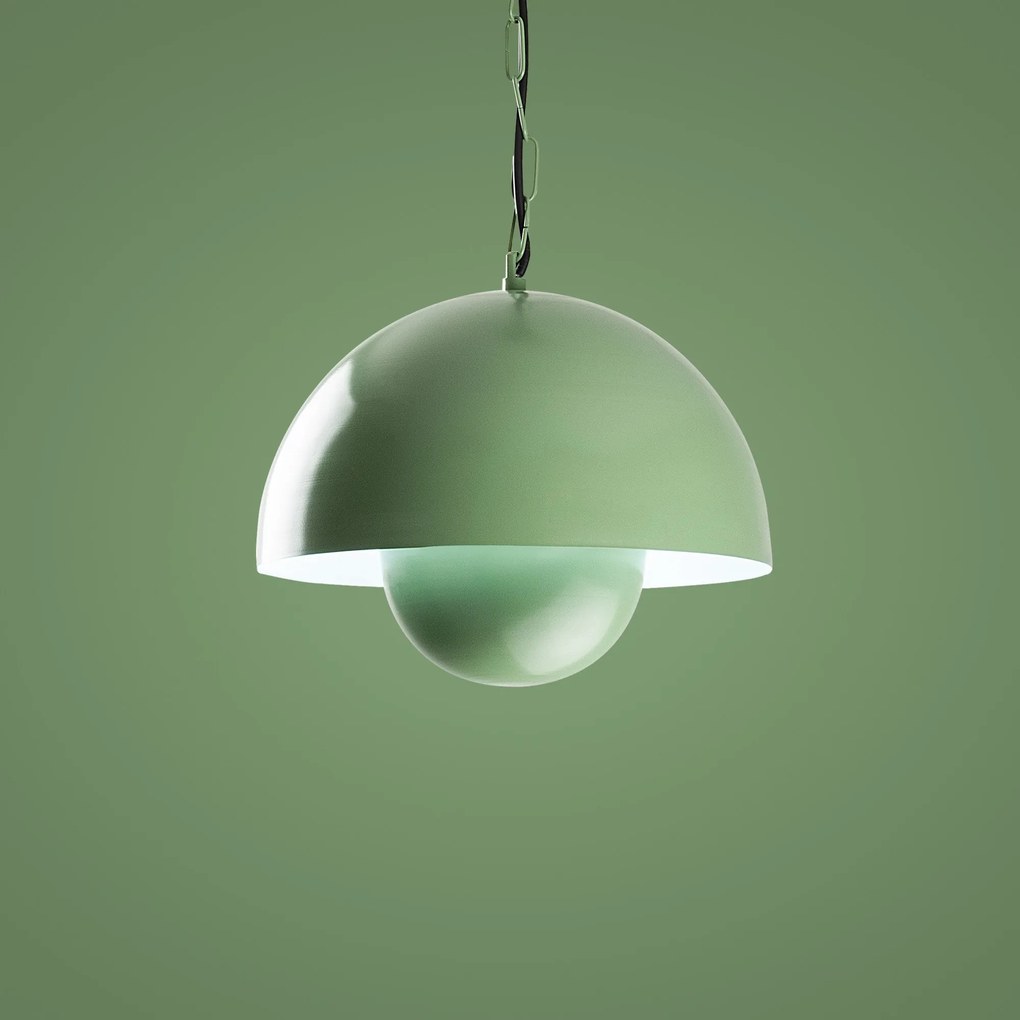 Candeeiro de Teto Kure – Menta – Ø30 h:25 cm
