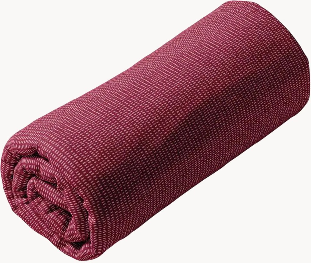 Lençol ajustável em cetim de algodão Fleurs Pastel