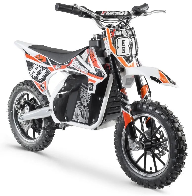 MOTO CRIANÇA 500W MX elétrica Laranja