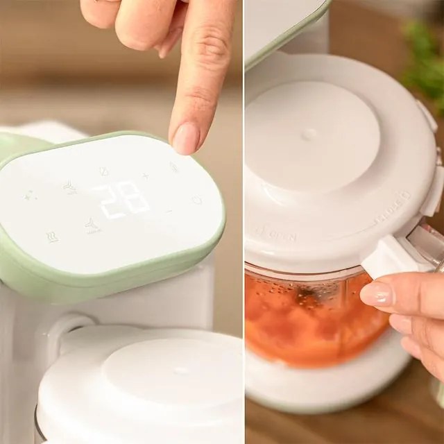 Processador de alimentos que ferve, tritura, esteriliza e aquece garrafas Nana BabyCare FoodProcessor