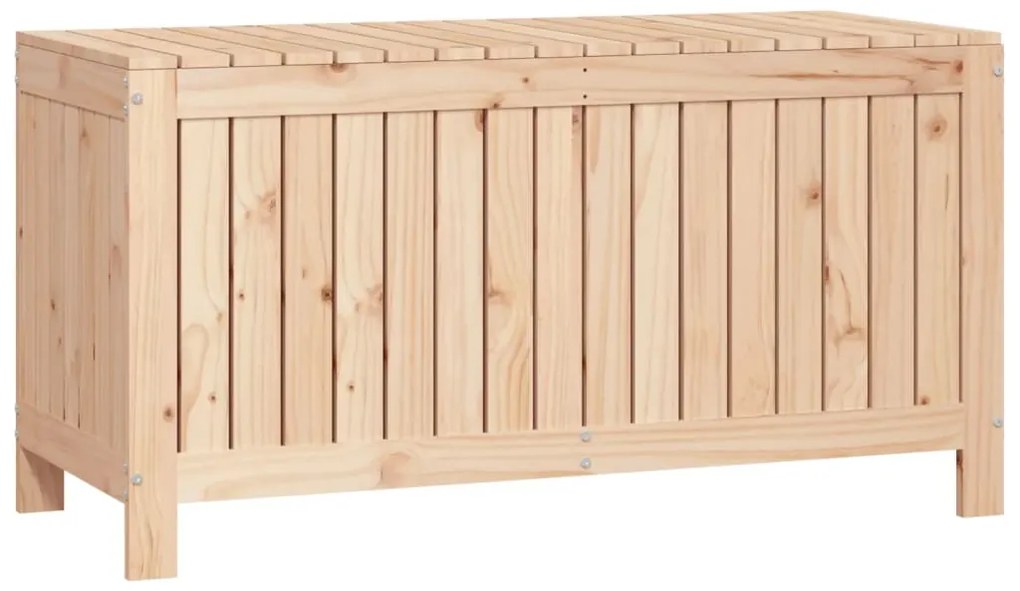 Caixa de arrumação jardim 115x49x60 cm pinho maciço