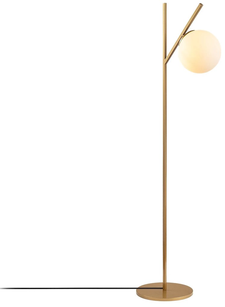 Candeeiro de Pé Fork – Dourado – 31 x 45 x 152 cm