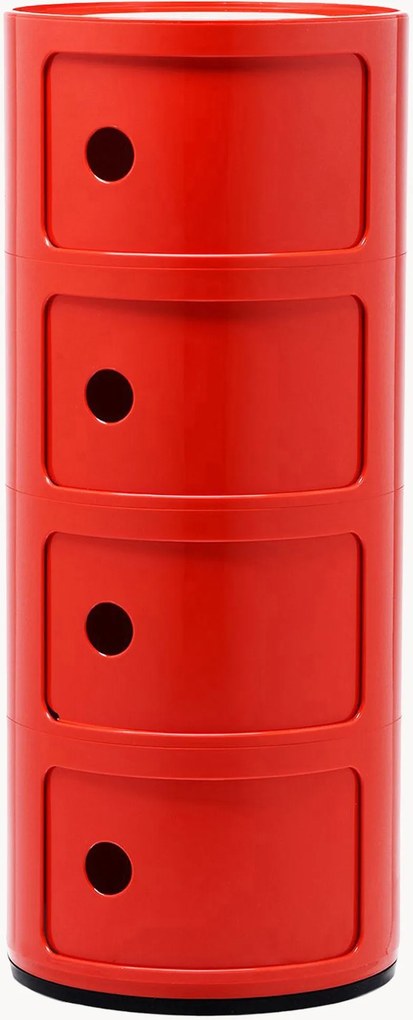 Armário de design Componibili, 4 elementos, Alt 77 cm