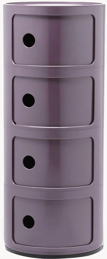 Armário de design Componibili, 4 elementos, Alt 77 cm