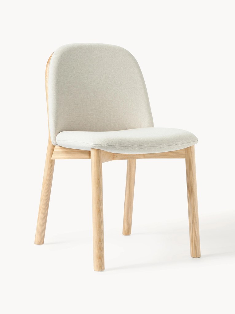 Ash Wood Upholstered Chair Julie