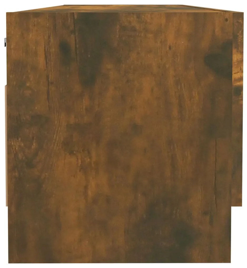 Roupeiro 100x32,5x35 cm derivados de madeira carvalho fumado