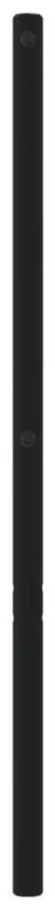 Cabeceira de cama 193 cm metal preto