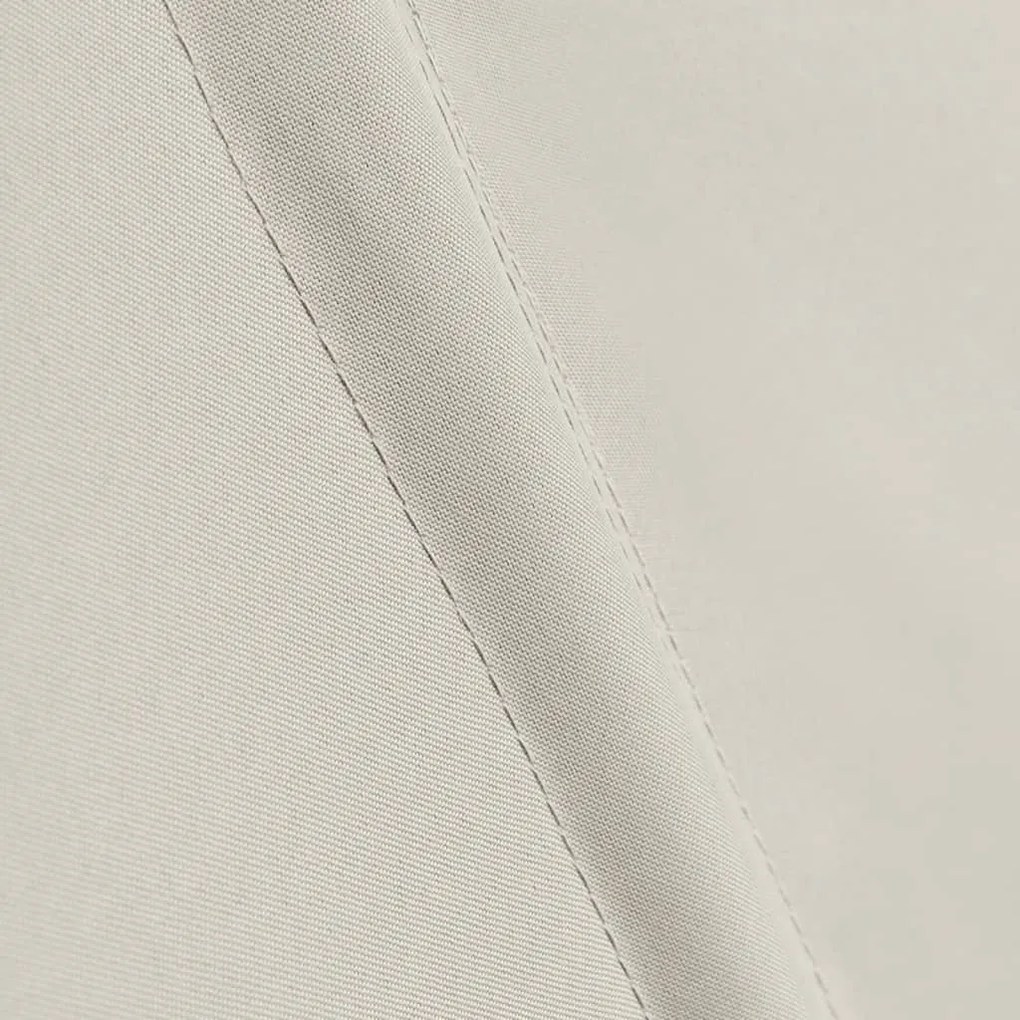 Toldo lateral dobrável para varanda 160x240 cm creme