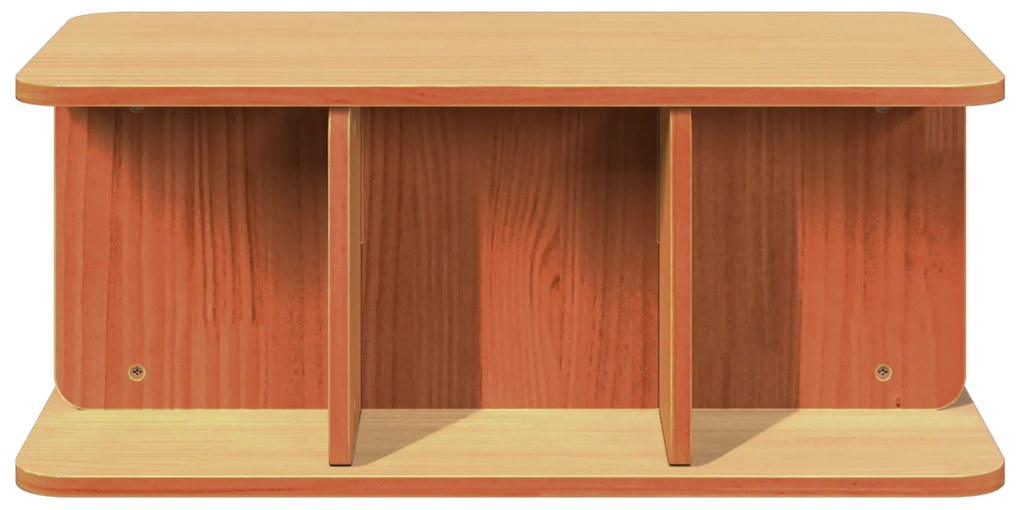 Mesa de centro Castanho-mel 80 x 39,5 x 33,5 cm