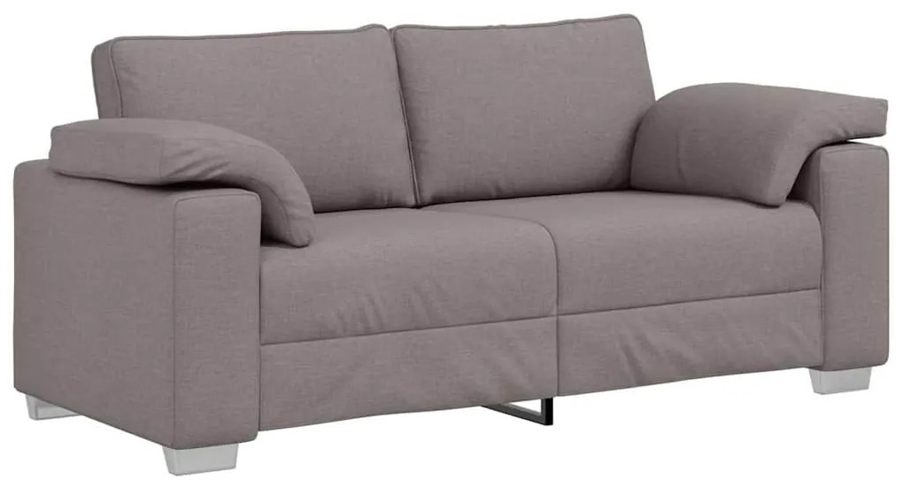 Sofá Loveseat em Taupe - Tecido de 140 cm