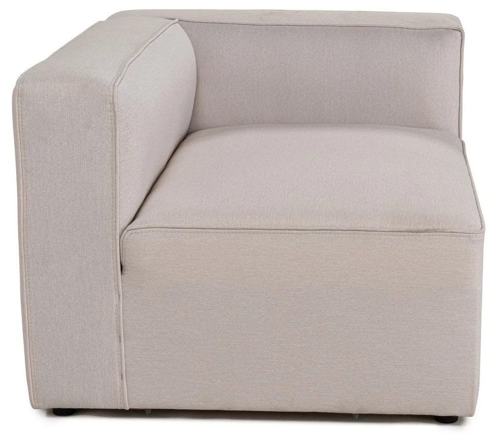 Sofá de 2 Lugares Mora – Ecru – 220x69x90 cm