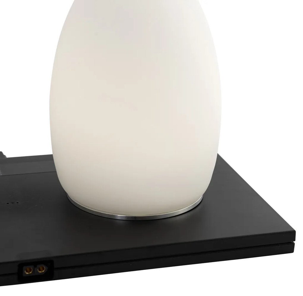 Conjunto de 2 Candeeiros de Mesa Recarregáveis Brancos RGBW - Eggo