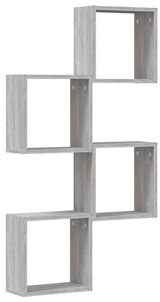 Prateleiras de parede forma de cubo 4 pcs 30x15x30 cm