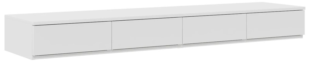 Cama de Armazenamento Branca 135x190 cm
