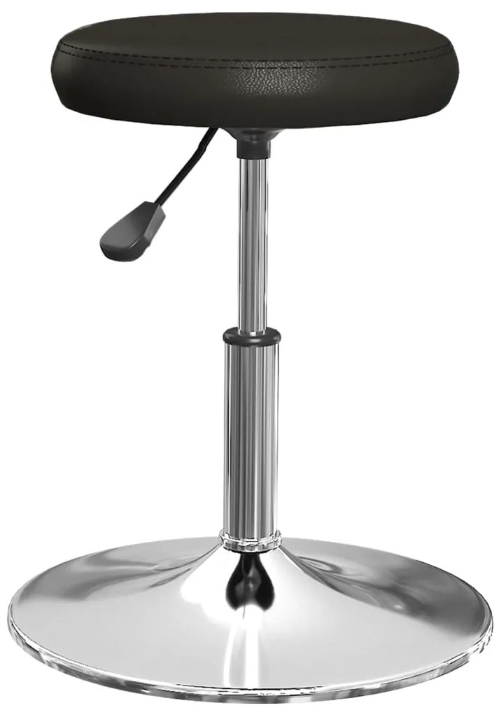 Cadeiras de jantar 2 pcs couro artificial preto
