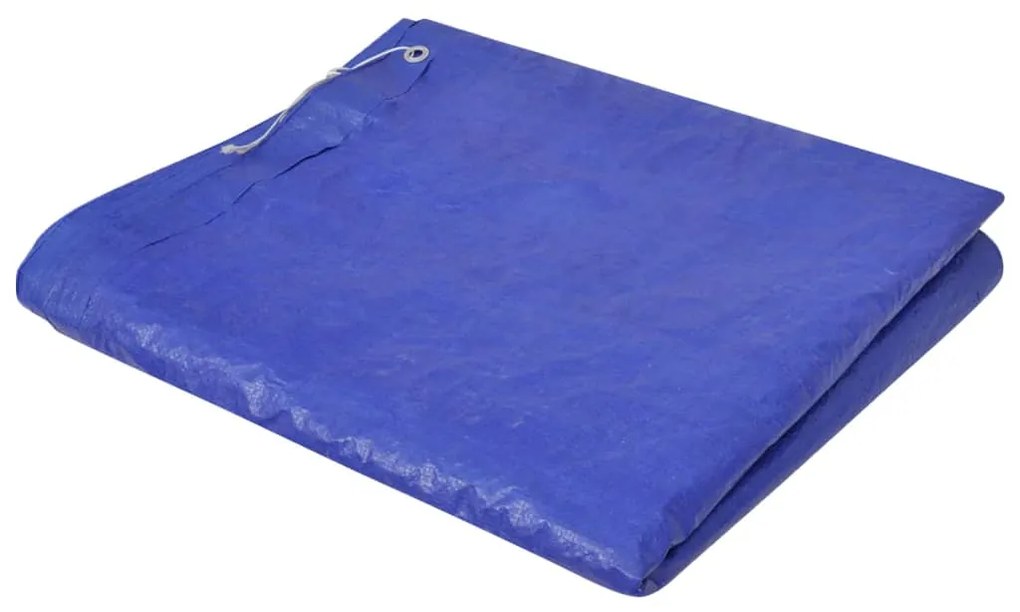 Coberturas de piscina retangulares 2 pcs PE 90 g/m² 400x207 cm