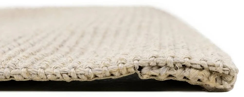 Tapete sisal natural 66x300 cm cor areia