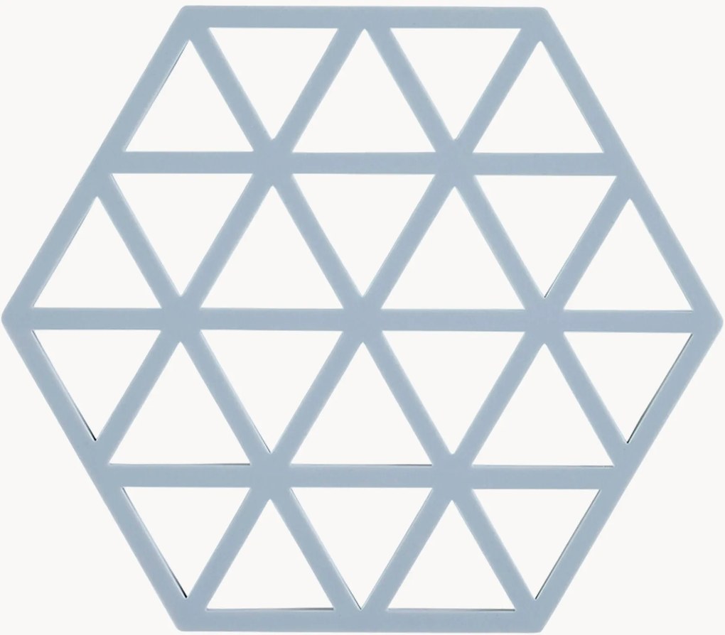Bases para copos de silicone Triangles, conjunto de 6