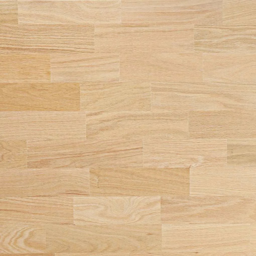 Bancada de cozinha retangular 40x63,5x2,7 cm carvalho maciça
