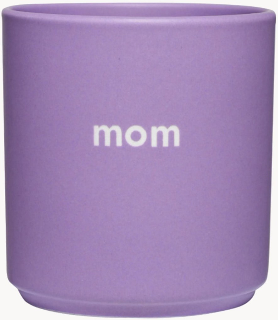 Chávena com inscrição Favourite Mom