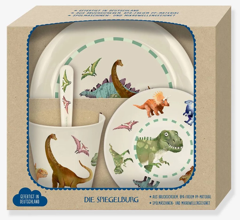 Conjunto de louça para bebé DINO FRIENDS Die Spiegelburg multicolor