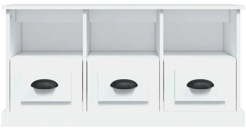 Móvel p/ TV 100x35x50 cm derivados de madeira branco