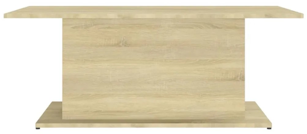 Mesa de centro 102x55,5x40 cm derivados madeira carvalho sonoma