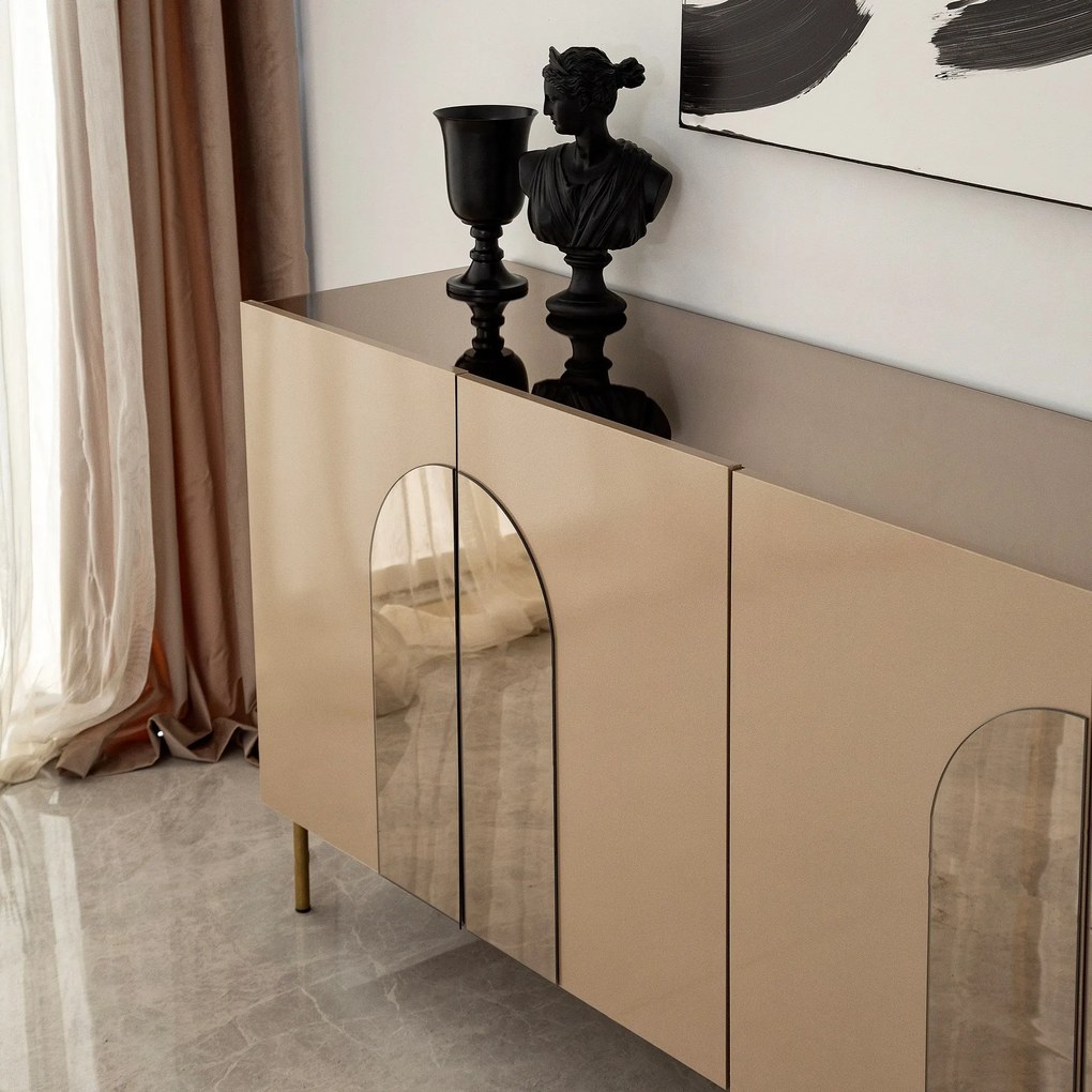 Console Rome – Bronze Gold – 180 cm x 80 cm x 40 cm