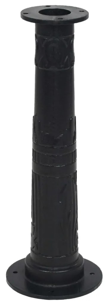 vidaXL Suporte para bomba de água manual de jardim em ferro fundido