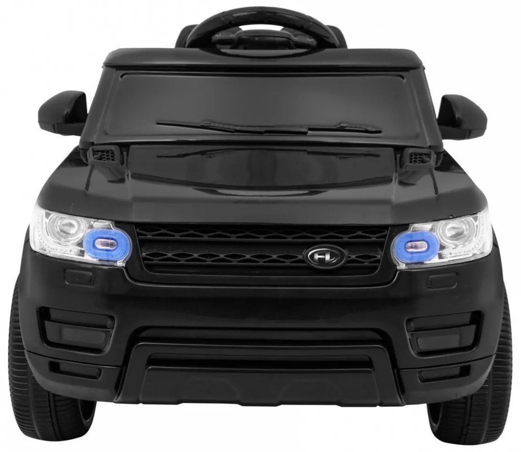Carro elétrico para Crianças Start Run, 12V Rodas e assento plástico Preto