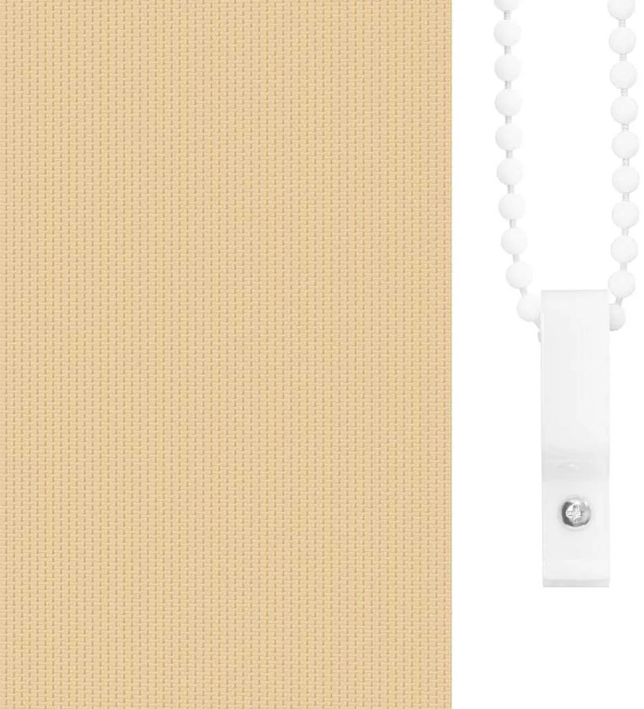 Persiana de enrolar 120x210 cm largura tecido 116,6cm poliéster