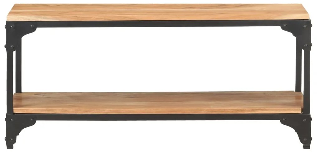 Mesa de centro 90x30x40 cm madeira de acácia maciça