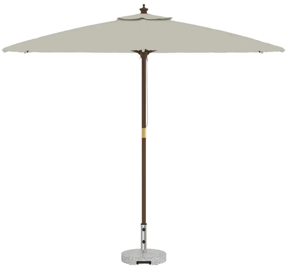 Base Redonda pra Guarda-Sol com Rodas Cinza 29kg