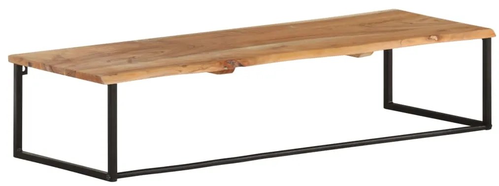 Cabide com bordas vivas 100x35x22 cm madeira de acácia maciça