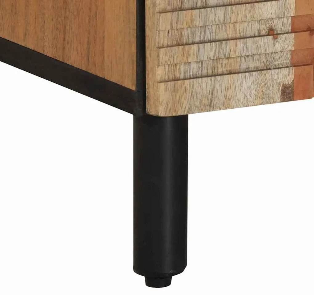 Mesa de Cabeceira vidaXL 50x33x60 cm Madeira de Acácia Sólida