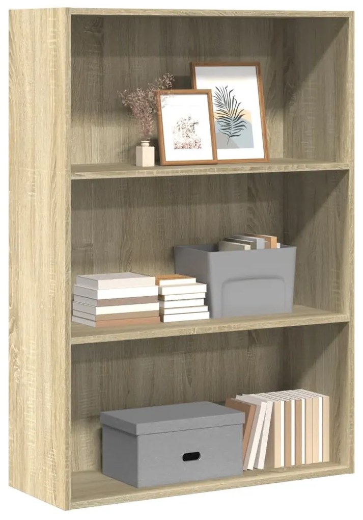 Estante 80x30x114 cm derivados de madeira carvalho sonoma
