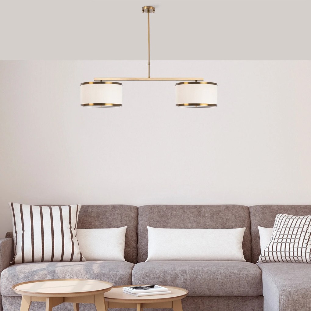 Candeeiro de Teto Way – Vintage – 100 x 30 x 37 cm