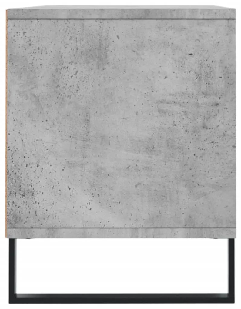 Móvel p/ TV 100x34,5x44,5cm derivados de madeira cinza cimento