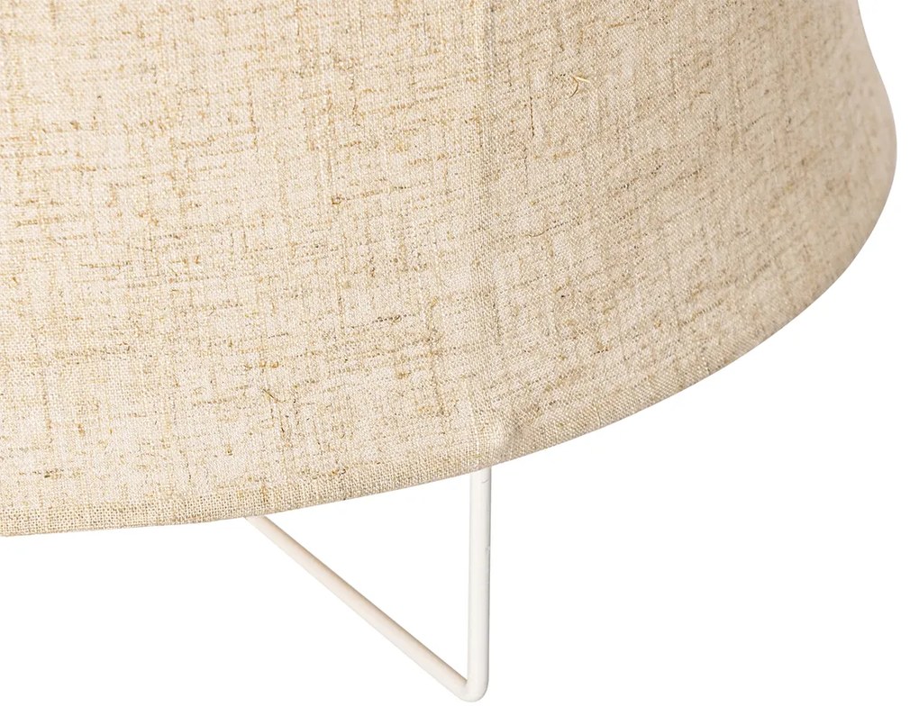 Candeeiro de suspensão design bege - Rich Design