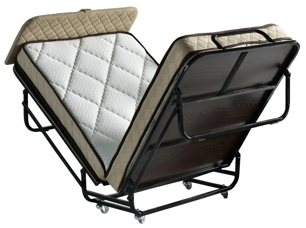 Cama Dobrável Ortopédica Supreme Katlanır — 90x200 cm — Estrutura Metá