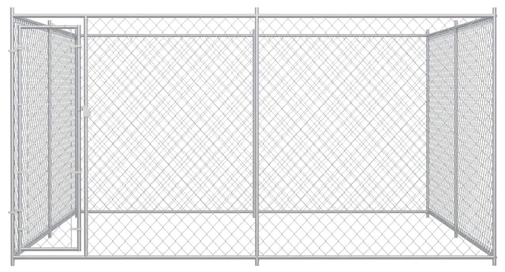 Canil de exterior 383x383x185 cm